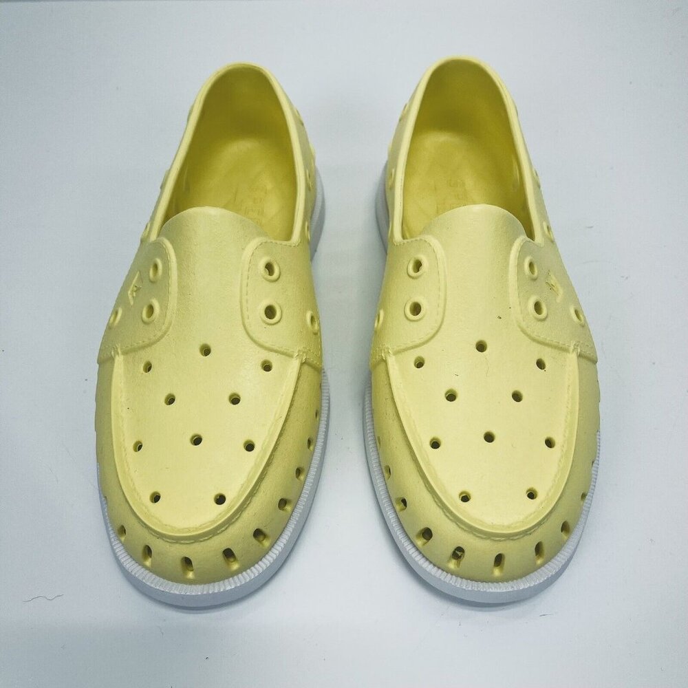 Sperry Top Sider Shoes Sz 8 Women’s Yellow Float Boat Slip On Foam Beach New - Picture 3 of 13